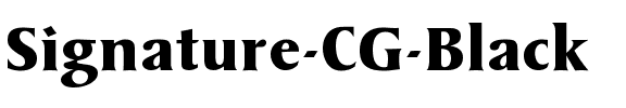 Signature CG Black Regular.ttf
