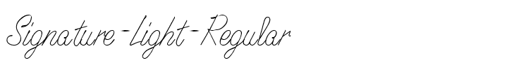 Signature Light Regular.ttf