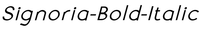 Signoria Bold Italic.ttf