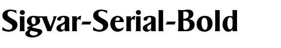 Sigvar-Serial Bold.ttf