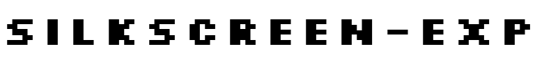 Silkscreen Expanded  Bold.ttf