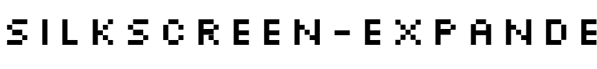 Silkscreen Expanded Normal.ttf