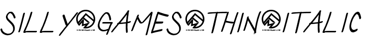 Silly Games Thin Thin Italic.ttf