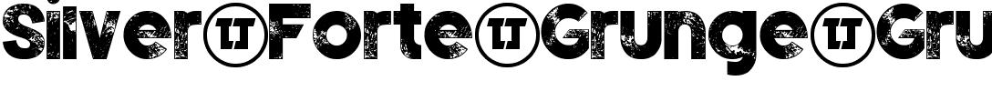 Silver Forte Grunge Grunge.ttf