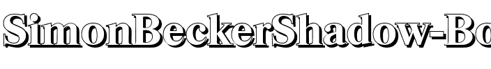 SimonBeckerShadow Bold.ttf
