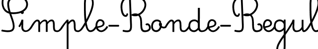 SimpleRonde Regular.ttf