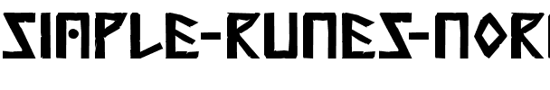 Simple Runes Normal.ttf