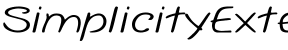 SimplicityExtended Regular.ttf