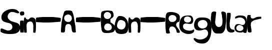 Sin-A-Bon Regular Regular.ttf