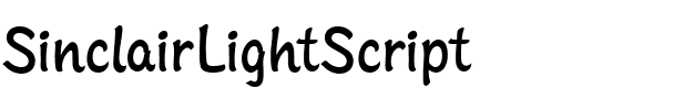 SinclairLightScript Regular.ttf