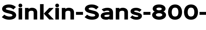 Sinkin Sans 800 Black 800 Black.ttf