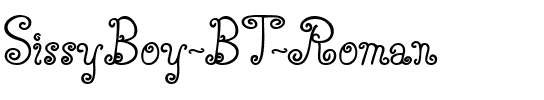 SissyBoy BT Roman.ttf