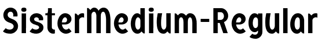 SisterMedium Regular.ttf