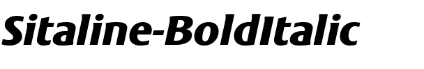 Sitaline Bold.ttf