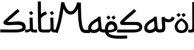 Siti Maesaroh Regular.otf