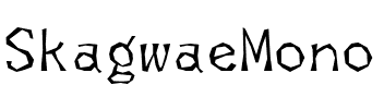 SkagwaeMono Regular.ttf