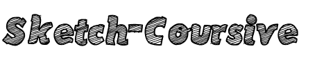 Sketch Coursive Regular.ttf