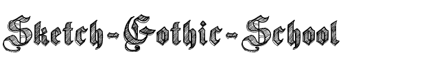 Sketch Gothic School Normal.ttf