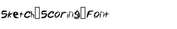 Sketch_Scoring_Font Medium.ttf