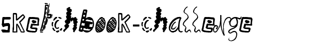 Sketchbook Challenge Normal.ttf