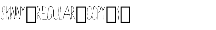 Skinny Regular.ttf