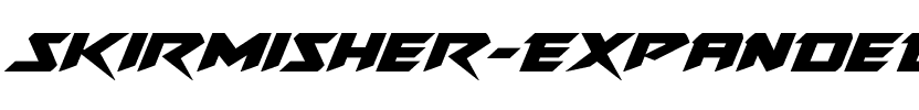 Skirmisher Expanded Italic Expanded Italic.ttf