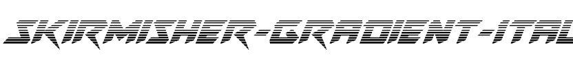 Skirmisher Gradient Italic Italic.ttf
