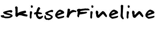 SkitserFineliner Regular.ttf