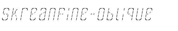 SkreanFine Oblique Regular.ttf
