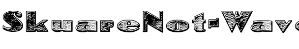 SkuareNot 'Waveform' Regular.ttf
