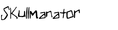 Skullmanator Medium.ttf