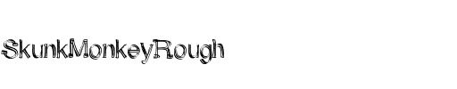 SkunkMonkeyRough Medium.ttf