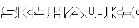 Skyhawk Outline Regular.ttf