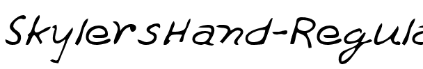 SkylersHand Regular.ttf