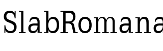 SlabRomana Regular.ttf