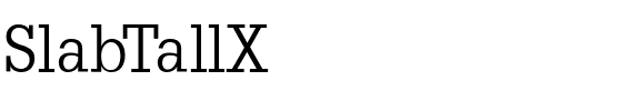 SlabTallX Regular.ttf