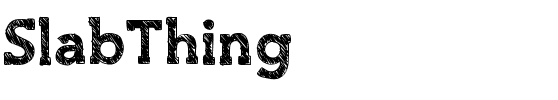 SlabThing Thing.ttf