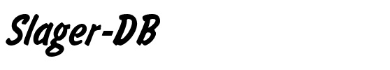 Slager DB Medium.ttf