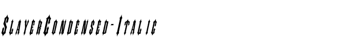 SlayerCondensed Italic.ttf