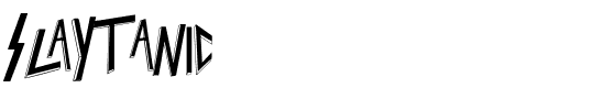 Slaytanic Normal.ttf
