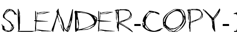 Slender Normal.ttf