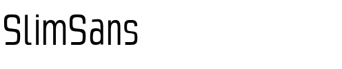 SlimSans Regular.ttf