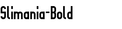 Slimania Bold.ttf