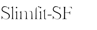 Slimfit SF Regular.ttf
