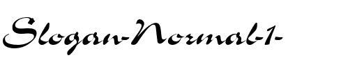 Slogan Normal.ttf