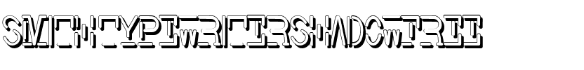 Smith-TypewriterShadowFree Regular.ttf