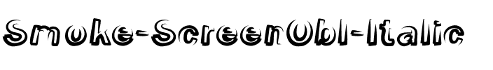 Smoke-ScreenObl Regular.ttf