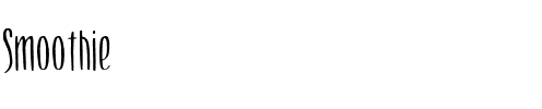 Smoothie Regular.ttf