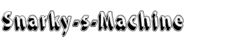 Snarky's Machine Normal.ttf