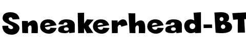 Sneakerhead BTN Regular.ttf